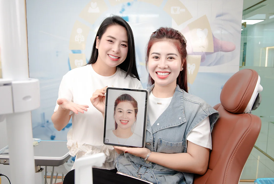 A tailored smile transformation designed exclusively for the client by CEO Bui Bich Uyen