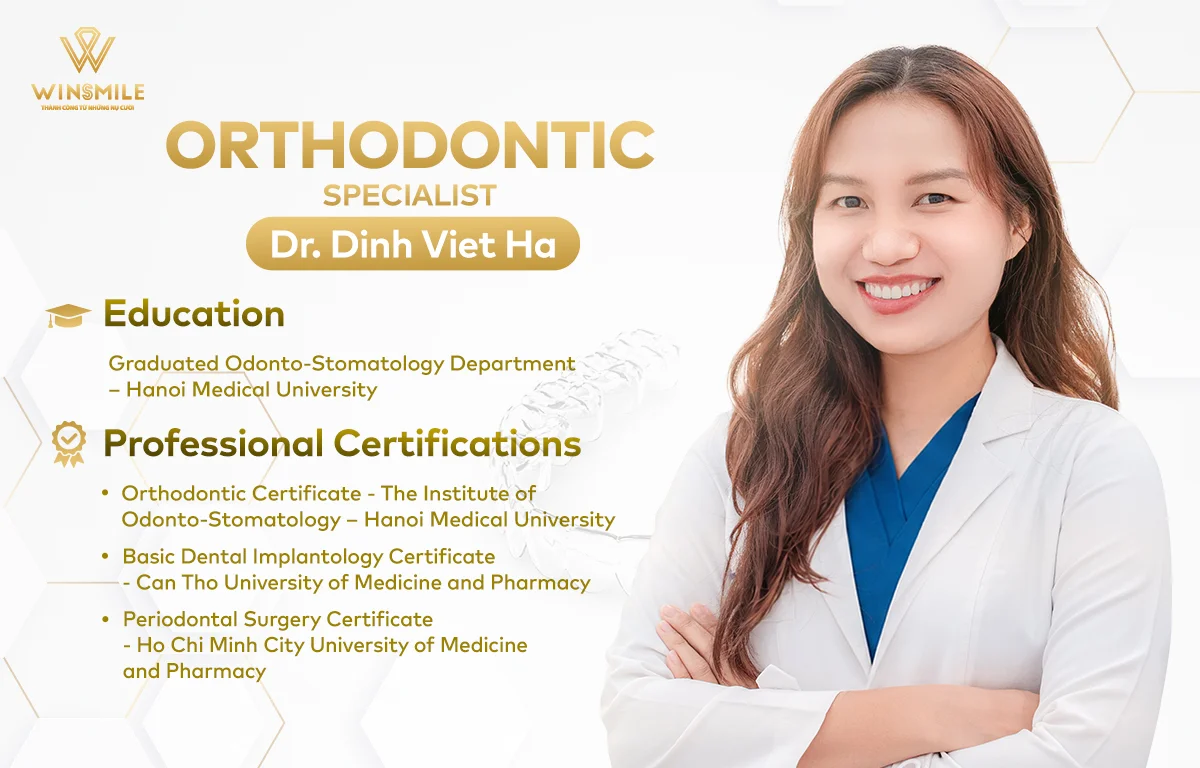 Dr. Dinh Viet Ha - Win Smile Saigon Orthodontic Specialist